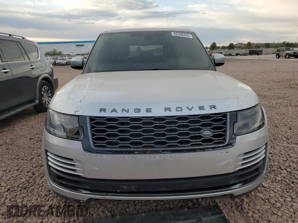 2018 Land Rover Range Rover with VIN SALGR2RV0JA513767, listed as a Copart auction lot 82398444 with 74,423 mi miles and Salvage title. Bid and sale history available at DreamBid. Image 5.
