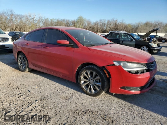 2016 Chrysler 200 S with VIN 1C3CCCBB4GN179228, listed as a Copart auction lot 48782305 with 125,501 mi miles and Salvage Title. Bid and sale history available at carsss.com. Image 4.