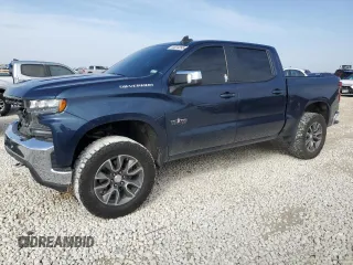 2020 Chevrolet Silverado 1500 LT with VIN 3GCPWCEDXLG333803, listed as a Copart auction lot 44634095 with 120,488 mi miles and Salvage Title. Bid and sale history available at carsss.com. Image 1.