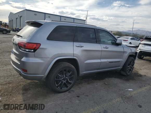 2021 Jeep Grand Cherokee Laredo X with VIN 1C4RJFAG8MC827879, listed as a Copart auction lot 54384185 with 53,163 mi miles and Salvage title. Bid and sale history available at DreamBid. Image 3.