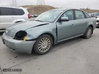 2007 Mercury Montego Premier with VIN 1MEHM43117G610363, listed as a Copart auction lot 47382705 with 224,510 mi miles and Salvage Title. Bid and sale history available at carsss.com. Image 1.
