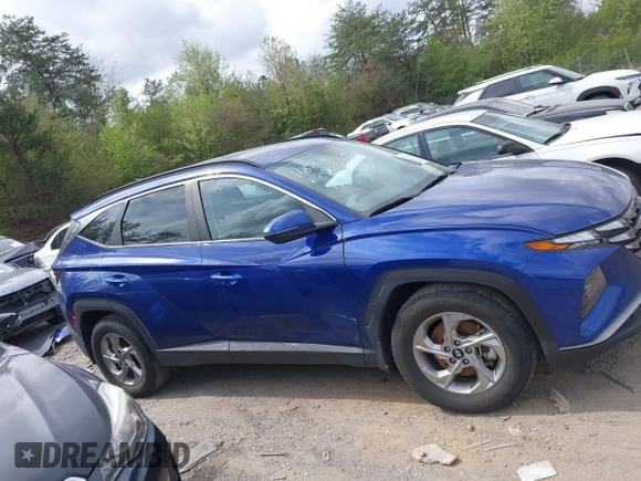 2023 Hyundai Tucson SEL with VIN 5NMJB3AE5PH244408, listed as a IAAI auction lot 41791118 with 48,530 mi miles. Bid and sale history available at carsss.com. Image 13.