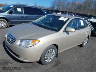 2010 Hyundai Elantra GLS with VIN KMHDU4AD7AU164107, listed as a IAAI auction lot 42044896 with 114,696 mi miles. Bid and sale history available at carsss.com. Image 2.