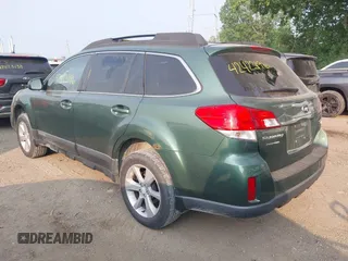 2013 Subaru Outback Premium with VIN 4S4BRCCC0D3294585, listed as a IAAI auction lot 42423196 with 174,500 mi miles and . Bid and sale history available at DreamBid. Image 3.