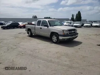 2005 Chevrolet Silverado 1500 LS with VIN 2GCEC19T951216196, listed as a Copart auction lot 54200065 with 126,300 mi miles and Salvage Title. Bid and sale history available at DreamBid. Image 13.