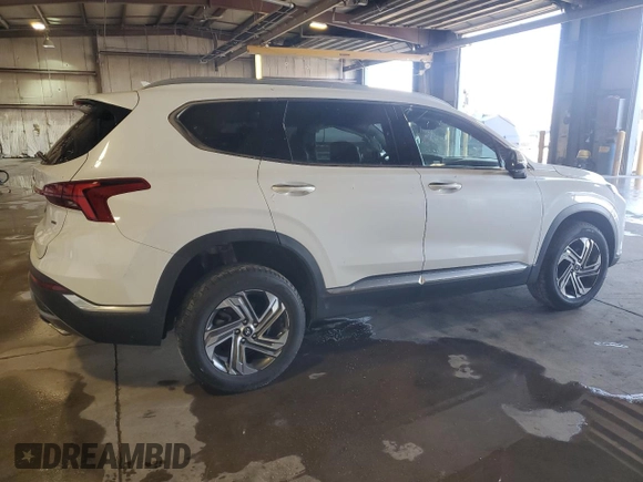 2022 Hyundai Santa Fe SEL with VIN 5NMS3DAJ1NH429508, listed as a Copart auction lot 48584945 with 48,048 mi miles and Salvage Title. Bid and sale history available at carsss.com. Image 3.