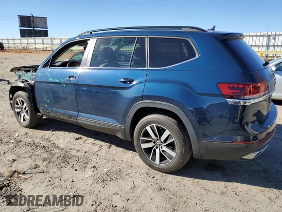 2021 Volkswagen Atlas SE z VIN 1V2LP2CA6MC553845, wystawiony jako Copart lot #42630145 z przebiegiem 87 628 mil mil oraz Szkody całkowita. Historia ofert i sprzedaży dostępna na DreamBid. Obrazek 2.