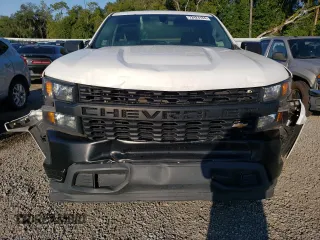 2021 Chevrolet Silverado 1500 Work Truck with VIN 3GCNWAEHXMG344252, listed as a Copart auction lot 72424184 with 71,858 mi miles and Non Repairable. Bid and sale history available at carsss.com. Image 5.