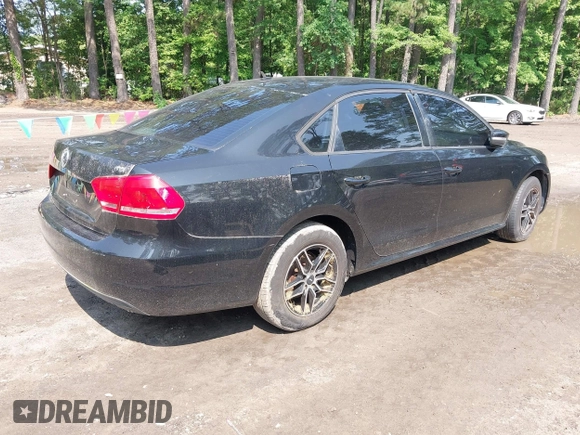 2014 Volkswagen Passat Wolfsburg Edition with VIN 1VWAT7A35EC056127, listed as a IAAI auction lot 42497467 with 111,443 mi miles and . Bid and sale history available at DreamBid. Image 4.
