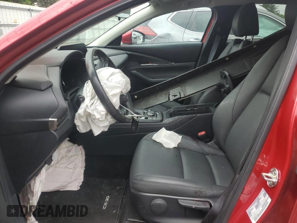 2023 Mazda CX-30 S Select with VIN 3MVDMBBMXPM537207, listed as a Copart auction lot 57724725 with 18,353 mi miles and Salvage title. Bid and sale history available at DreamBid. Image 7.