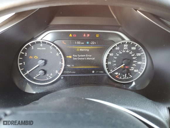 2019 Nissan Murano SV with VIN 5N1AZ2MJ7KN146986, listed as a Copart auction lot 75532784 with 73,354 mi miles and Salvage Title. Bid and sale history available at carsss.com. Image 9.