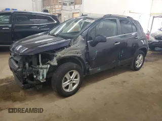 2018 Chevrolet Trax LT with VIN 3GNCJLSBXJL216024, listed as a Copart auction lot 51970185 with 80,361 mi miles and Salvage Title. Bid and sale history available at carsss.com. Image 1.