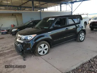 2016 Kia Soul with VIN KNDJN2A20G7392514, listed as a Copart auction lot 53608855 with 56,416 mi miles and Salvage Title. Bid and sale history available at carsss.com. Image 1.