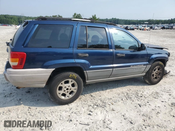 2001 Jeep Grand Cherokee Laredo with VIN 1J4GX48S11C729366, listed as a Copart auction lot 62524565 with 373,749 mi miles and Salvage title. Bid and sale history available at DreamBid. Image 3.