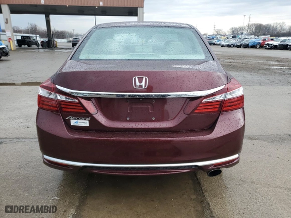2016 Honda Accord Sedan LX with VIN 1HGCR2F31GA081385, listed as a Copart auction lot 50977415 with 129,129 mi miles and Salvage Title. Bid and sale history available at carsss.com. Image 6.