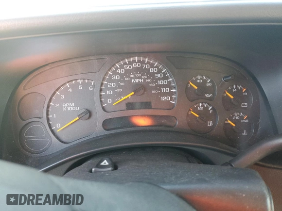 2004 GMC Yukon SLE with VIN 1GKEK13Z44J117861, listed as a Copart auction lot 83617524 with 0 mi miles and Salvage Title. Bid and sale history available at carsss.com. Image 9.