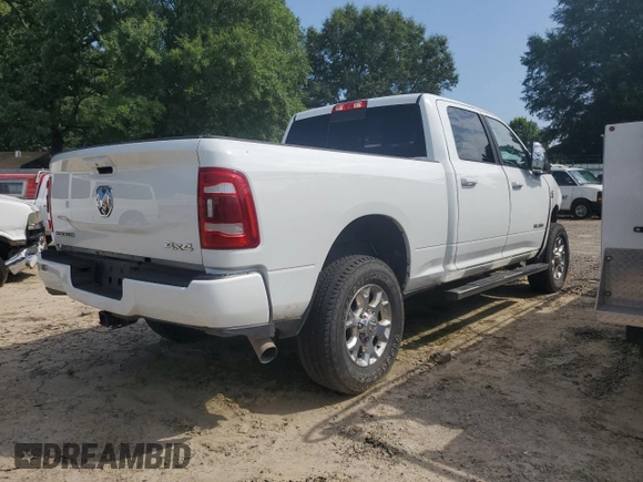 2024 Ram 2500 Laramie with VIN 3C6UR5FL6RG366874, listed as a Copart auction lot 63805425 with 18,460 mi miles and Salvage title. Bid and sale history available at DreamBid. Image 3.
