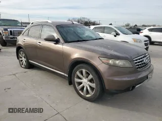 2006 Infiniti FX35 with VIN JNRAS08U66X100173, listed as a Copart auction lot 47667785 with 242,784 mi miles and Clean Title. Bid and sale history available at carsss.com. Image 4.