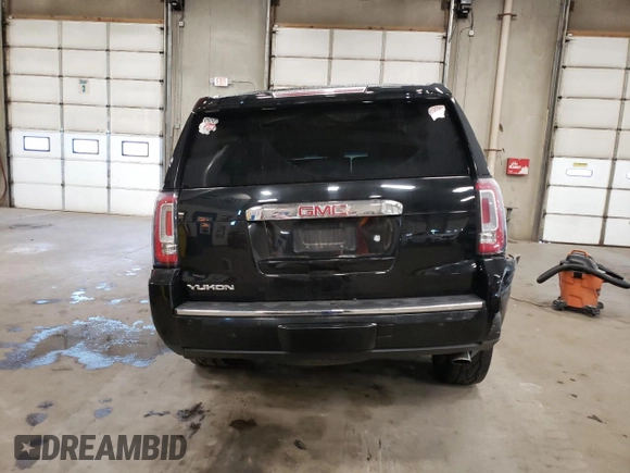 2016 GMC Yukon Denali with VIN 1GKS2CKJ8GR402482, listed as a Copart auction lot 69753434 with 160,816 mi miles and Salvage Title. Bid and sale history available at carsss.com. Image 6.