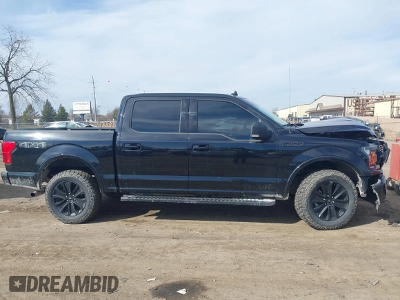 2020 Ford F-150 XL with VIN 1FTEW1E47LFC21232, listed as a IAAI auction lot 41824403 with 92,318 mi miles. Bid and sale history available at carsss.com. Image 13.
