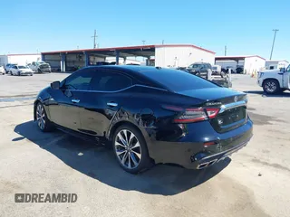 2020 Nissan Maxima Platinum with VIN 1N4AA6FV6LC385046, listed as a IAAI auction lot 41784021 with 82,440 mi miles and . Bid and sale history available at DreamBid. Image 3.