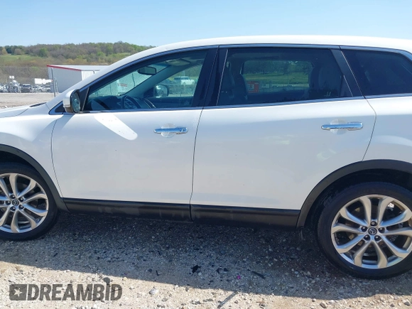 2013 Mazda CX-9 Grand Touring with VIN JM3TB2DA3D0403697, listed as a IAAI auction lot 41976262 with 127,117 mi miles and . Bid and sale history available at DreamBid. Image 15.