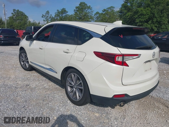 2019 Acura RDX Technology with VIN 5J8TC2H50KL000390, listed as a IAAI auction lot 42420742 with 91,176 mi miles and . Bid and sale history available at DreamBid. Image 3.