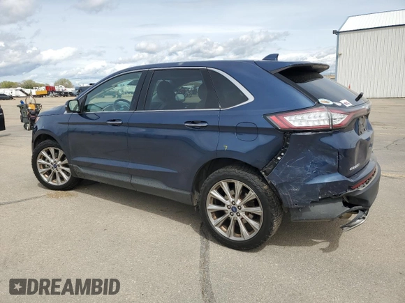 2017 Ford Edge Titanium z VIN 2FMPK4K99HBB80127, wystawiony jako Copart lot #52397985 z przebiegiem 113 731 mil mil oraz Szkody całkowita. Historia ofert i sprzedaży dostępna na DreamBid. Obrazek 2.