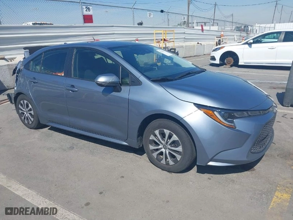 2022 Toyota Corolla Hybrid LE with VIN JTDEAMDE8N3003511, listed as a IAAI auction lot 41761177 with 1 mi miles. Bid and sale history available at carsss.com. Image 1.