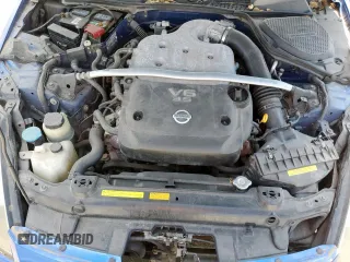 2006 Nissan 350Z Touring z VIN JN1AZ36A36M450869, wystawiony jako Copart lot #59898195 z przebiegiem 160 031 mil mil oraz Czysty tytuł • Clean title. Historia ofert i sprzedaży dostępna na DreamBid. Obrazek 11.