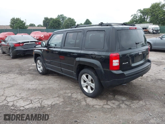 2014 Jeep Patriot Latitude with VIN 1C4NJRFB1ED501740, listed as a IAAI auction lot 42722549 with 147,974 mi miles and . Bid and sale history available at DreamBid. Image 3.