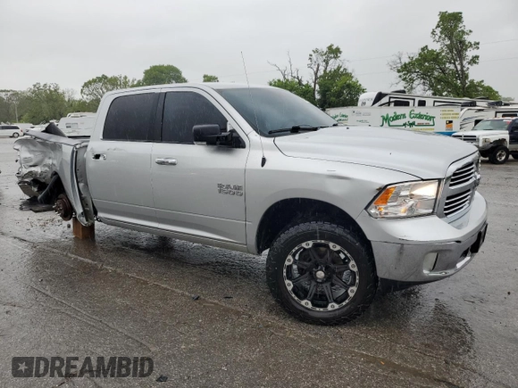 2014 Ram 1500 Big Horn with VIN 1C6RR7LG9ES145278, listed as a Copart auction lot 55737285 with 133,773 mi miles and Salvage title. Bid and sale history available at DreamBid. Image 4.