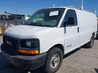 2006 GMC Savana Cargo with VIN 1GTGG25V561102245, listed as a IAAI auction lot 42159481 with 136,782 mi miles and . Bid and sale history available at DreamBid. Image 2.