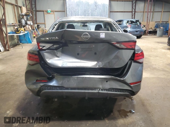 2025 Nissan Sentra S z VIN 3N1AB8BV6SY234838, wystawiony jako Copart lot #53673995 z przebiegiem 4 251 mil mil oraz Szkoda całkowita • Salvage title. Historia ofert i sprzedaży dostępna na DreamBid. Obrazek 6.