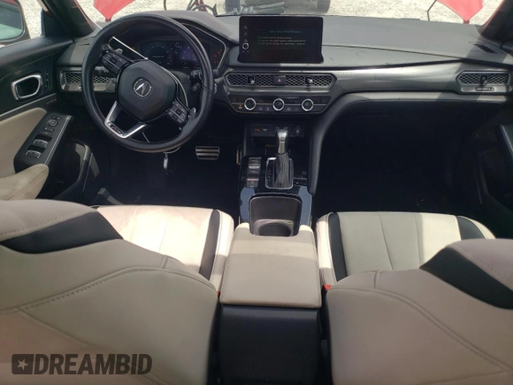 2023 Acura Integra Technology with VIN 19UDE4H64PA016131, listed as a Copart auction lot 60204095 with 22,281 mi miles and Salvage title. Bid and sale history available at DreamBid. Image 8.