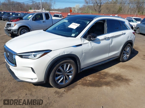 2020 Infiniti QX50 Luxe z VIN 3PCAJ5M33LF105608, wystawiony jako IAAI lot #41999630 z przebiegiem 44 245 mil mil oraz . Historia ofert i sprzedaży dostępna na DreamBid. Obrazek 18.