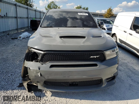 2020 Dodge Durango SRT with VIN 1C4SDJGJXLC406162, listed as a Copart auction lot 72146744 with 79,584 mi miles and Clean Title. Bid and sale history available at DreamBid. Image 5.