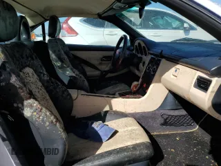 2001 Mercedes-Benz SLK-Class with VIN WDBKK65F71F218677, listed as a Copart auction lot 77267814 with Not Provided miles and Salvage Title. Bid and sale history available at carsss.com. Image 10.