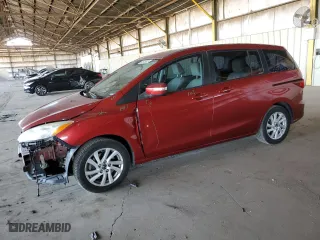 2015 Mazda Mazda5 Sport with VIN JM1CW2BL6F0184853, listed as a Copart auction lot 53713625 with 92,721 mi miles and Salvage Title. Bid and sale history available at carsss.com. Image 1.