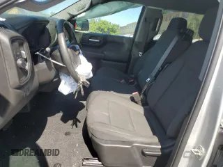 2020 Chevrolet Silverado 1500 Custom with VIN 3GCPWBEF8LG317269, listed as a Copart auction lot 55976795 with 45,878 mi miles and Salvage Title. Bid and sale history available at DreamBid. Image 7.