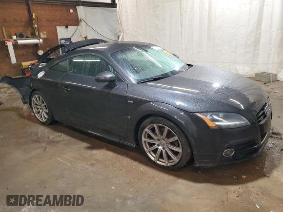 2014 Audi TT 2.0T with VIN TRUBFAFK6E1007340, listed as a Copart auction lot 73573484 with 0 mi miles and Salvage Title. Bid and sale history available at carsss.com. Image 4.