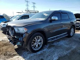 2014 Dodge Durango Citadel z VIN 1C4RDJEG3EC508556, wystawiony jako Copart lot #46340635 z przebiegiem 86 987 mil mil oraz Szkoda całkowita • Salvage title. Historia ofert i sprzedaży dostępna na DreamBid. Obrazek 1.