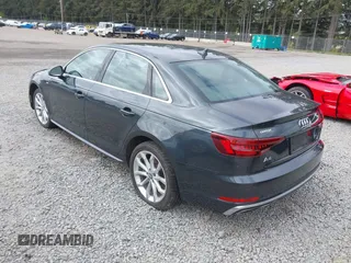2019 Audi A4 Premium Plus z VIN WAUENAF47KA056731, wystawiony jako IAAI lot #42146427 z przebiegiem 32 342 mil mil oraz . Historia ofert i sprzedaży dostępna na DreamBid. Obrazek 3.