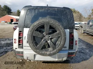 2023 Land Rover Defender with VIN SALEJFEUXP2229892, listed as a Copart auction lot 42646235 with Not provided miles and Salvage title. Bid and sale history available at DreamBid. Image 6.