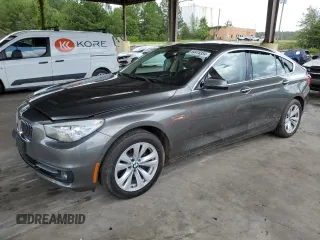 2015 BMW 5 Series 535i Gran Turismo xDrive with VIN WBA5M4C52FD186390, listed as a Copart auction lot 64418354 with 81,058 mi miles and Salvage Title. Bid and sale history available at carsss.com. Image 1.