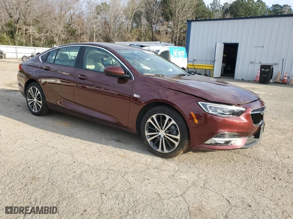 2019 Buick Regal Sportback Essence with VIN W04GP6SX1K1076292, listed as a Copart auction lot 86063524 with 16,396 mi miles and Salvage Title. Bid and sale history available at carsss.com. Image 4.