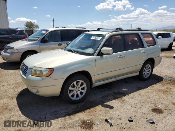 2007 Subaru Forester X with VIN JF1SG65677H720594, listed as a Copart auction lot 55182225 with 167,295 mi miles and Clean title. Bid and sale history available at DreamBid. Image 1.