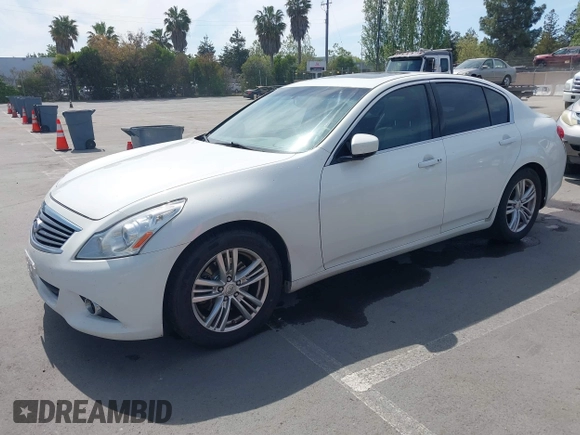 2011 Infiniti G37 Sedan Journey with VIN JN1CV6AP5BM301441, listed as a IAAI auction lot 42108813 with 242,622 mi miles. Bid and sale history available at carsss.com. Image 2.