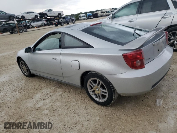 2003 Toyota Celica GT with VIN JTDDR32T830148966, listed as a Copart auction lot 74337434 with 0 mi miles and Salvage Title. Bid and sale history available at carsss.com. Image 2.