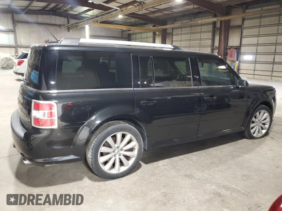 2014 Ford Flex SEL z VIN 2FMGK5C80EBD20556, wystawiony jako Copart lot #60169395 z przebiegiem 172 047 mil mil oraz Czysty tytuł • Clean title. Historia ofert i sprzedaży dostępna na DreamBid. Obrazek 3.